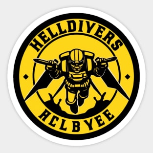 Helldivers Sticker